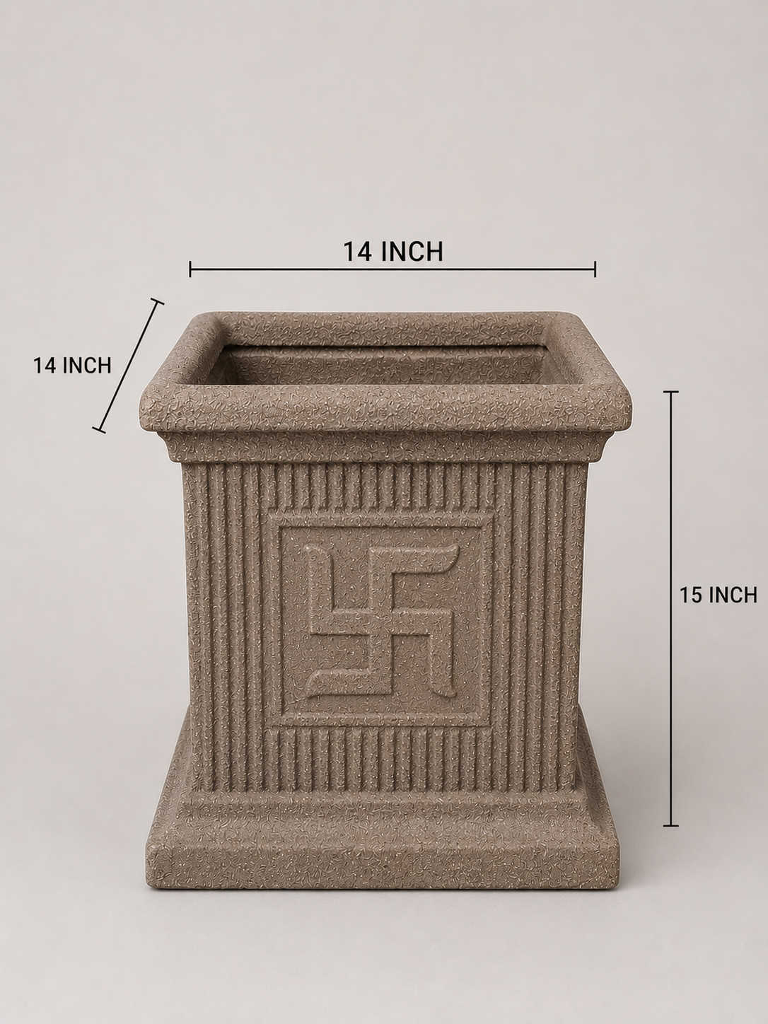 FRP Tulsi Planter- Large - Image